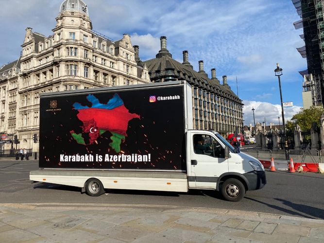 Londonda "Karabakh is Azerbaijan" aksiyası - FOTO