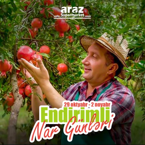 “Araz” marketdə “Nar günləri”