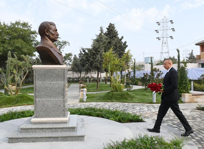 Əmircan qəsəbəsində park istifadəyə verildi - YENİLƏNİB