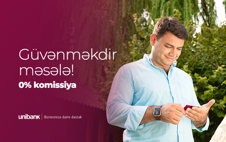 <font color=red>®</font> "Unibank"dan biznes sahiblərinə Payız hədiyyəsi: 3 təklifdən istədiyinizi seçin!