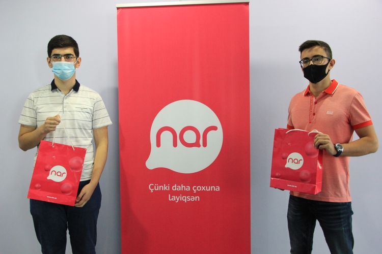 <font color=red>®</font> "Nar" qəbul imtahanlarında ən yüksək nəticə göstərmiş abituriyentləri mükafatlandırıb  - FOTO