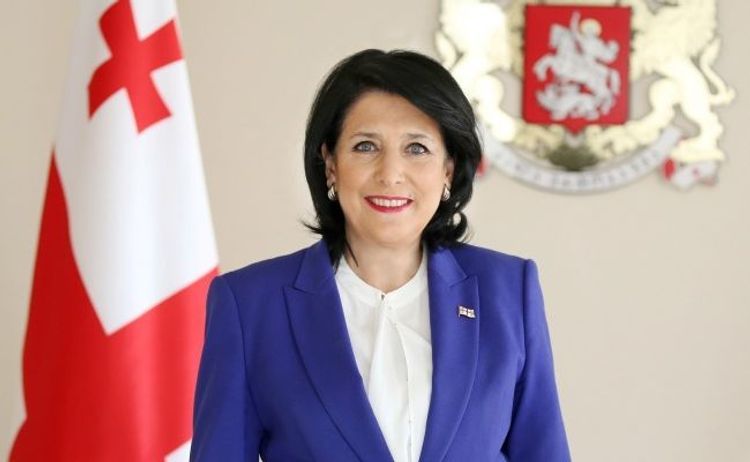 Ceyhun Bayramovu Gürcüstanın prezidenti qəbul edib