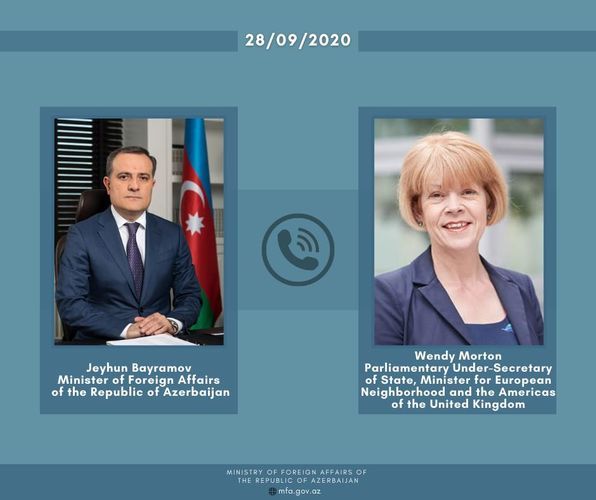 Ceyhun Bayramovun Vendi Morton ilə telefon danışığı olub