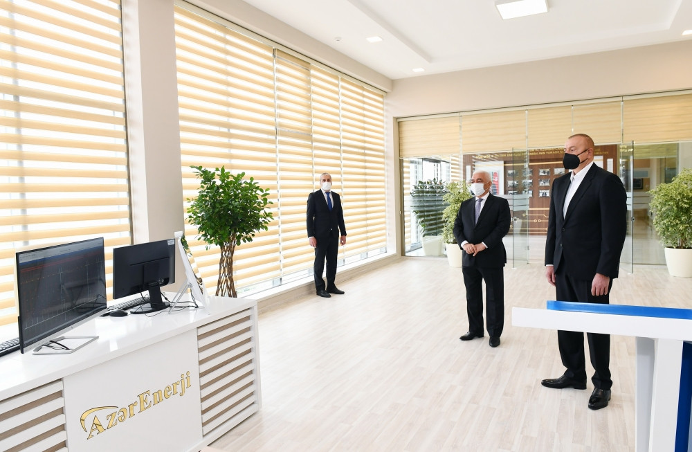 Prezident İlham Əliyev açılışda