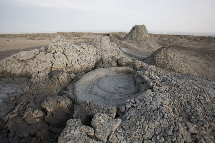 Qobustanda palçıq vulkanı