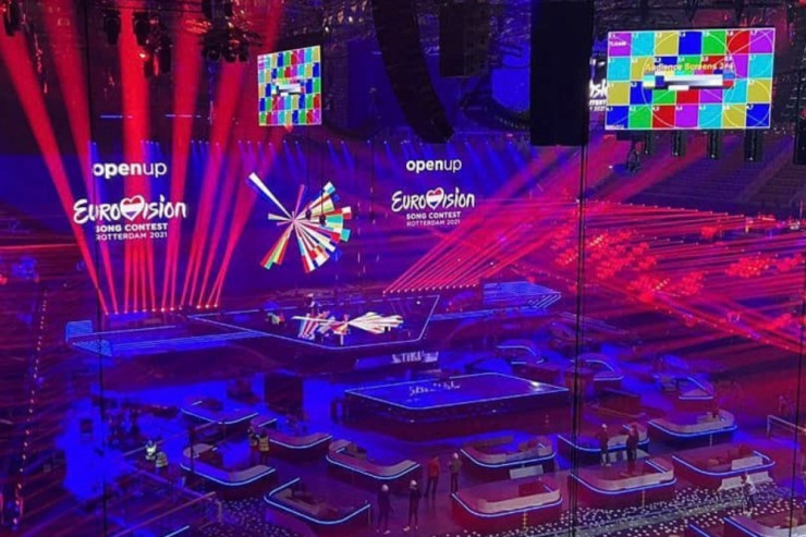 “Eurovision 2021”in səhnəsi
