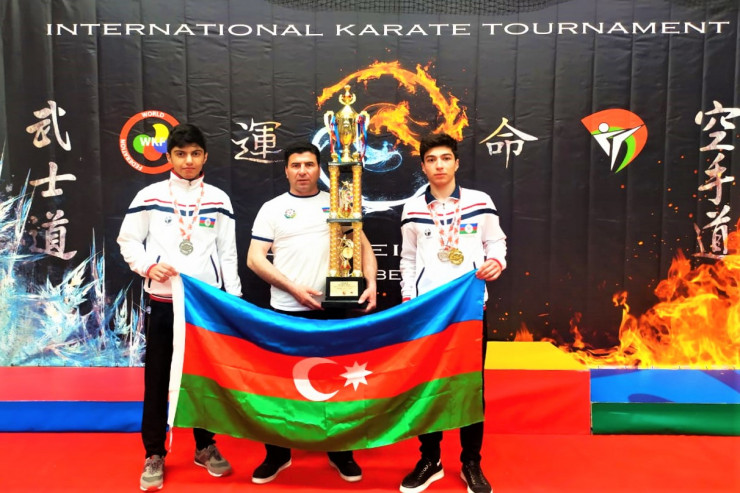 FHN-in karate komandasının idmançıları beynəlxalq turnirdə uğur qazanıblar