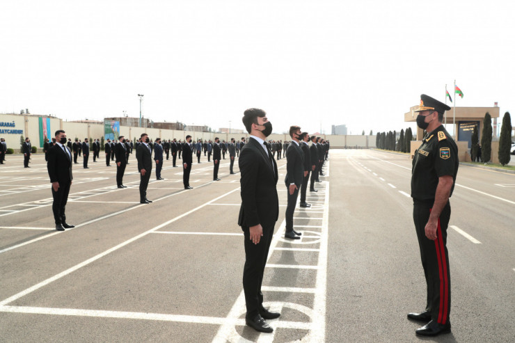 Vilayət Eyvazov SIRA BAXIŞI  keçirdi
