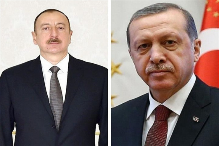 Azərbaycan Prezidenti İlham Əliyev və  Türkiyə Prezidenti Rəcəb Tayyib Ərdoğan