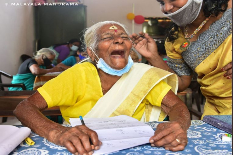104 yaşlı qadın arzusuna çatdı