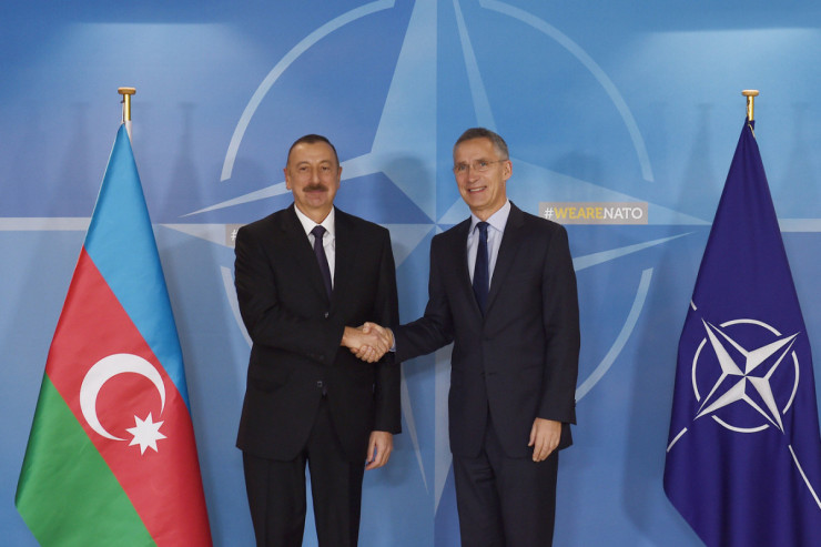 İlham Əliyev NATO-nun Baş katibi ilə görüşdü