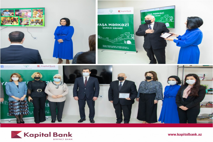 "Kapital Bank"ın dəstəyi ilə növbəti “Yaşa” mərkəzi açıldı