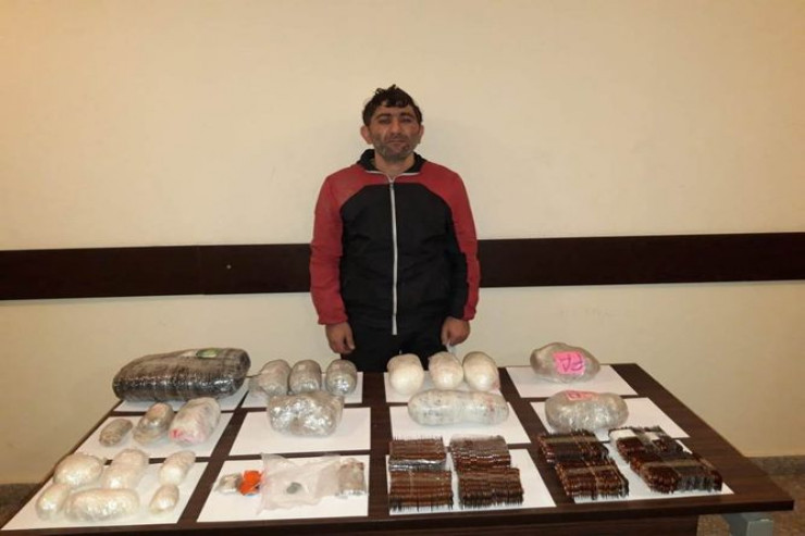 12 kilodan çox narkotikin Azərbaycana keçirilməsinin qarşısı alındı-FOTO 