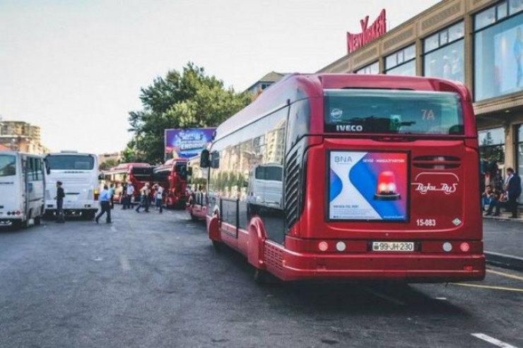 Bakıda azyaşlını sərnişin avtobusu vurdu