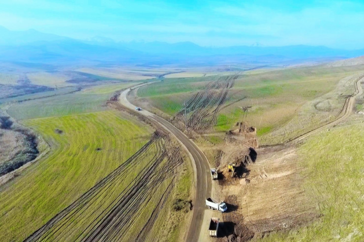 Şuşaya aparan Bakı-Hacıqabul-Mincivan yolu