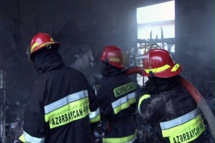 Bakıda məcburi köçkünlərin yataqxanasındakı yanğın söndürüldü -YENİLƏNİB 