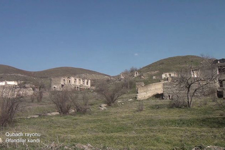 Qubadlı rayonunun Əfəndilər kəndi