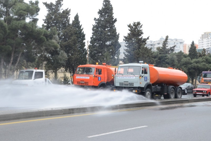 Bakıda növbəti dezinfeksiya aparılacaq - Küçəyə çıxanlara XƏBƏRDARLIQ  