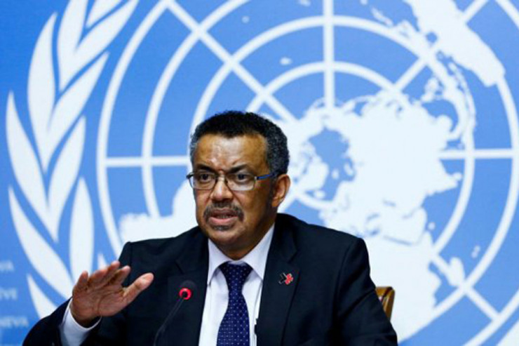 ÜST-ün Baş direktoru Tedros Adanom Qebreyesus