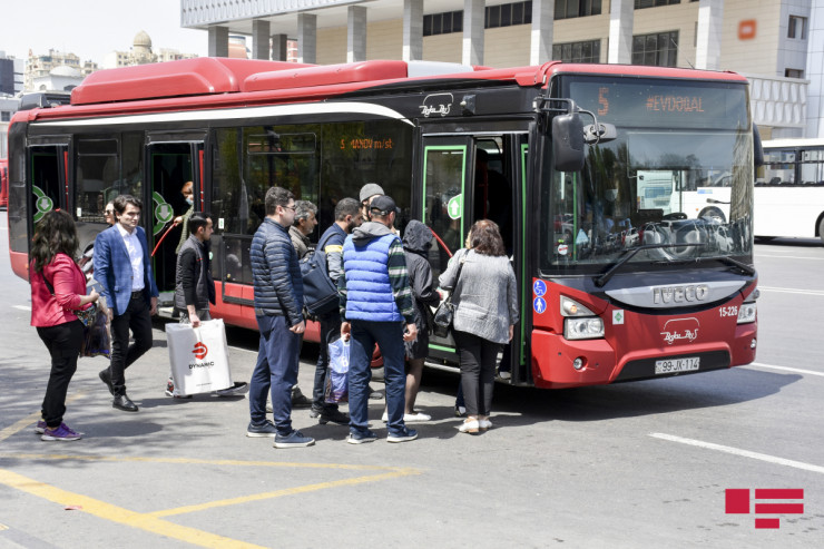 İki avtobusun hərəkət istiqaməti dəyişdi - DİQQƏT 