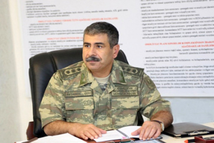 Müdafiə naziri general-polkovnik Zakir Həsənov