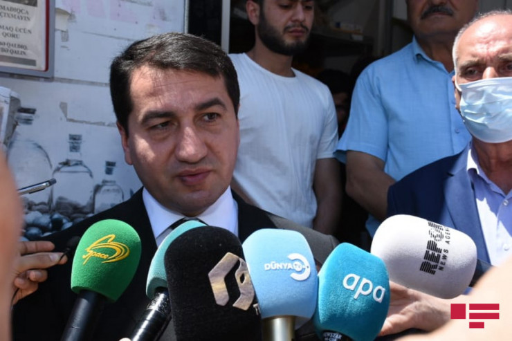 Azərbaycan Prezidentinin köməkçisi Hikmət Hacıyev