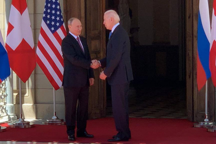 Rusiya və ABŞ prezidentləri Vladimir Putin və Co Bayden