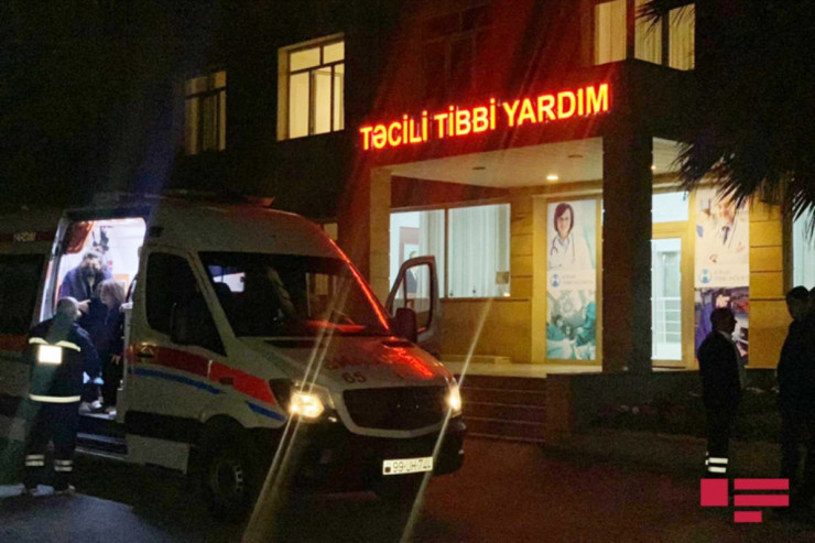 Bakıda avtomobilin vurduğu PİYADA KOMAYA DÜŞDÜ 
