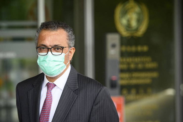 ÜST-ün Baş direktoru Tedros Adanom Qebreyesus