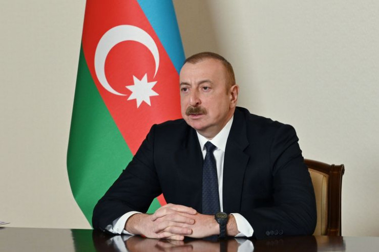 Azərbaycan Respublikasının prezidenti İlham Əliyev