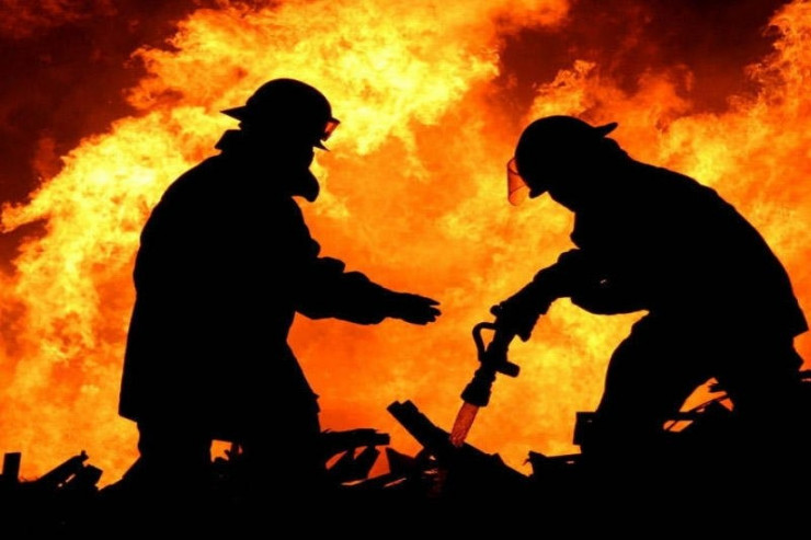 Bakının mərkəzində YANĞIN: xəsarət alan var...