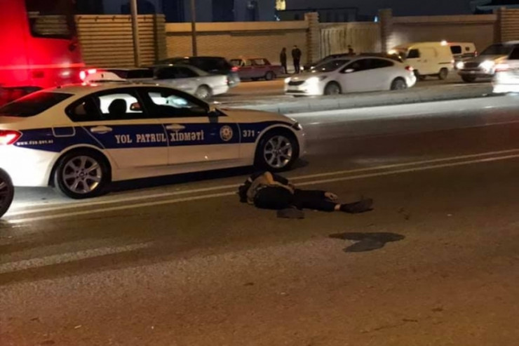 "Mercedes"in vurduğu piyada yerindəcə öldü