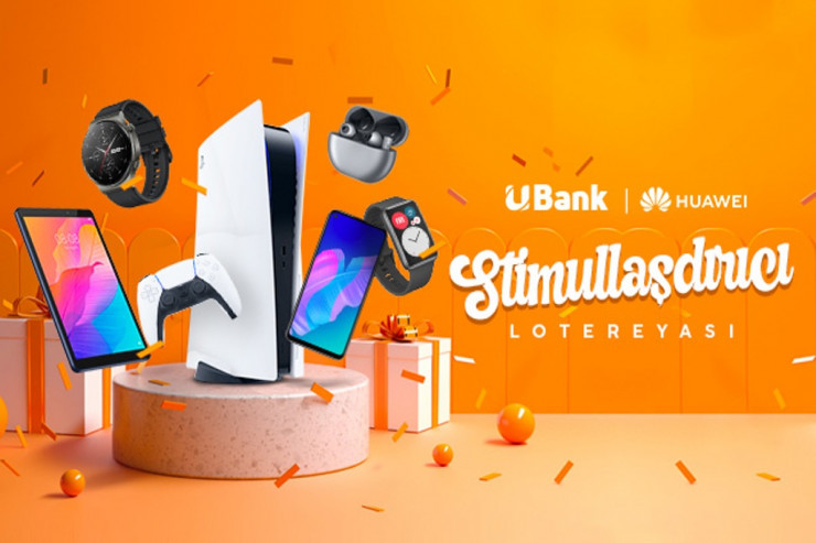 "Unibank"ın mobil əlavəsində bonuslarını dəyiş, lotereyada qalib olmaq şansı qazan!