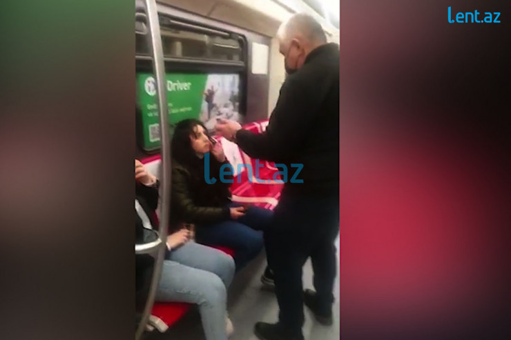 Bakı metrosunda maska taxmayanlar belə YAXALANDI  - VİDEO 