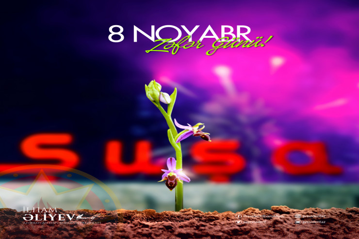 Prezident İlham Əliyev 8 Noyabr-Zəfər Günü münasibətilə paylaşım edib