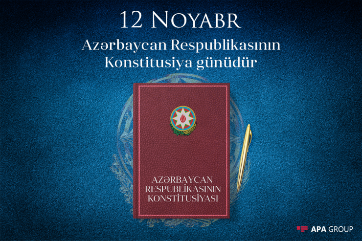 Azərbaycanda Konstitusiya günüdür  