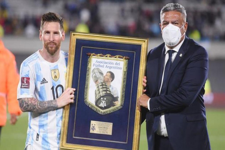 Messidən daha bir  REKORD:   Cənubi Amerikada