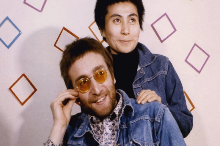 Con Lennon və həyat yoldaşı Yoko Ono