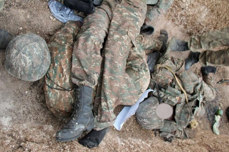 Azərbaycanda daha 4 erməni hərbçinin qalıqları tapıldı