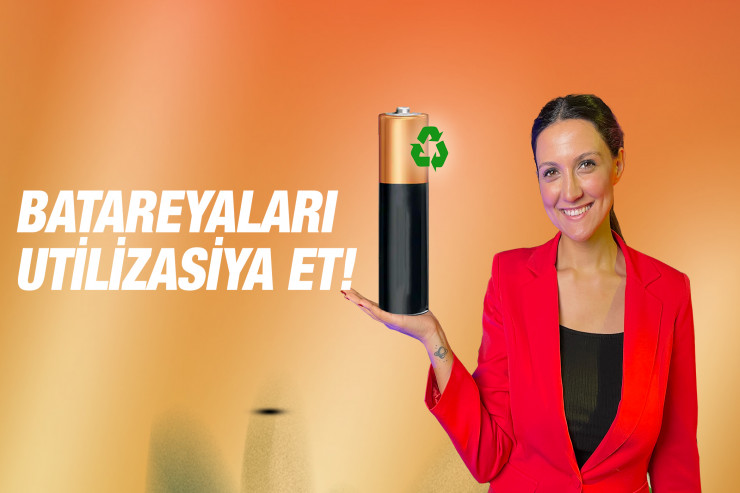 ® Batareyaları Baku Electronics-də utilizasiya et – təbiəti qoru!