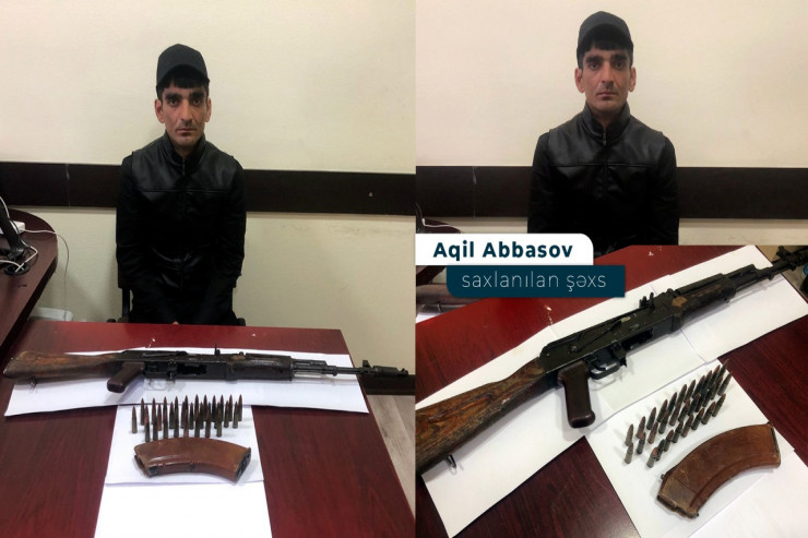 Aqil Abbasov və odlu silah