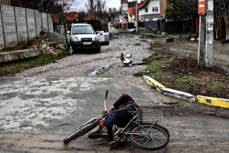 Kiyev regionunda 900 meyit  aşkarlandı  