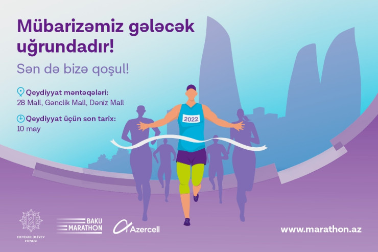 “Azercell Telekom” “Bakı Marafonu -2022”-nin baş sponsorudur® 