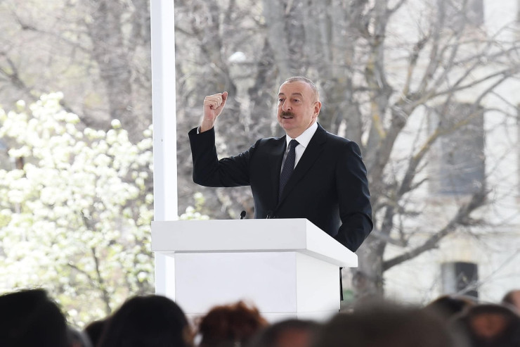 Prezident İlham Əliyevin qurultayda çıxışı - VİDEO 