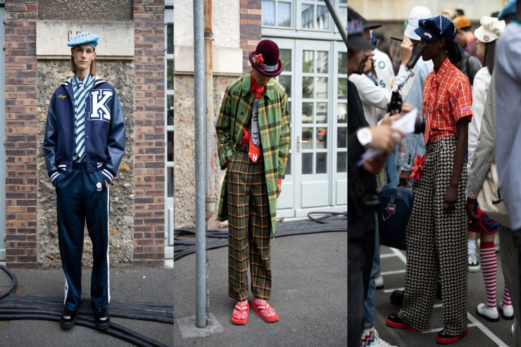 Paris Moda Həftəsində yeni dəb:  "Kollec stili" - FOTO 
