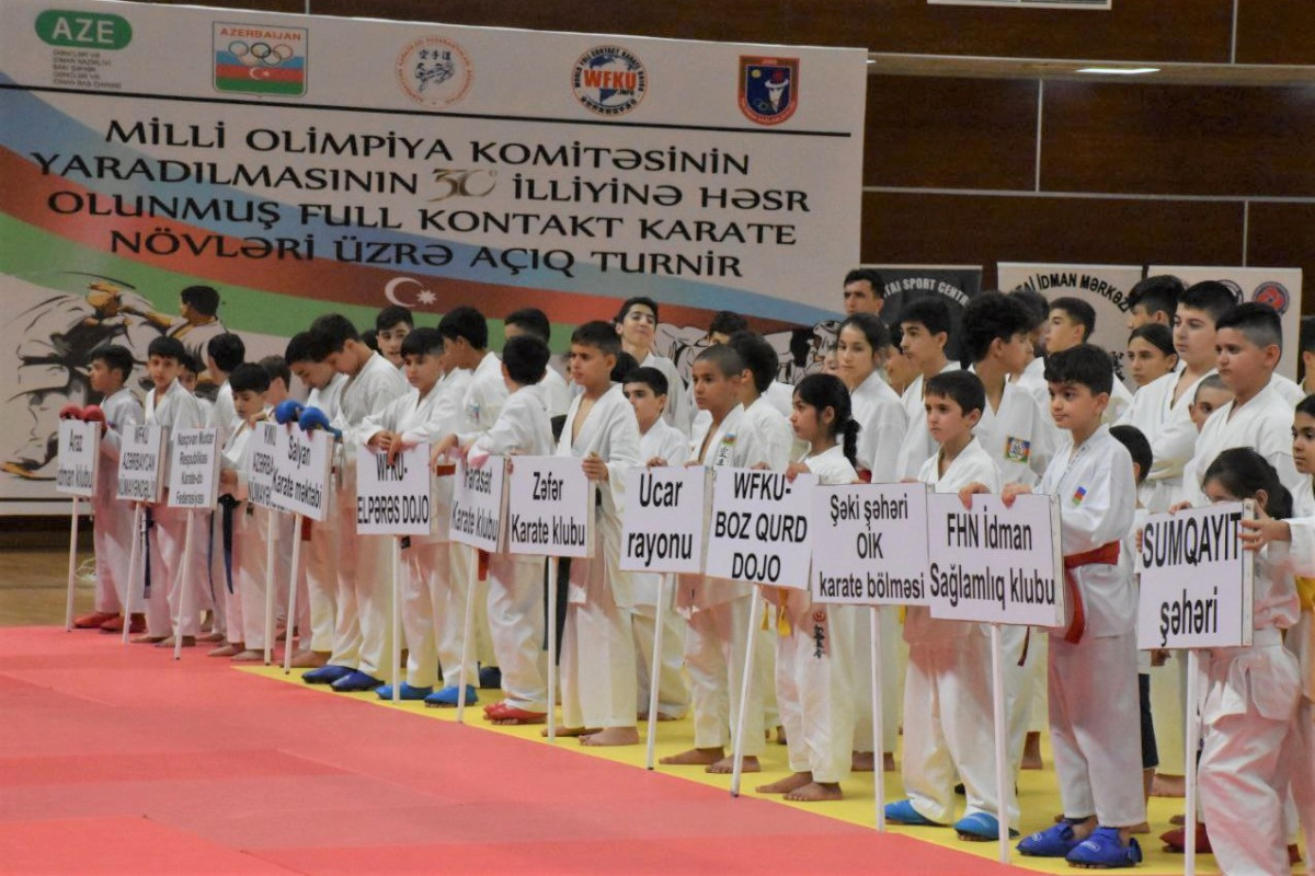 FHN-in karate komandasının idmançıları yüksək nəticələr əldə etdi - FOTO 