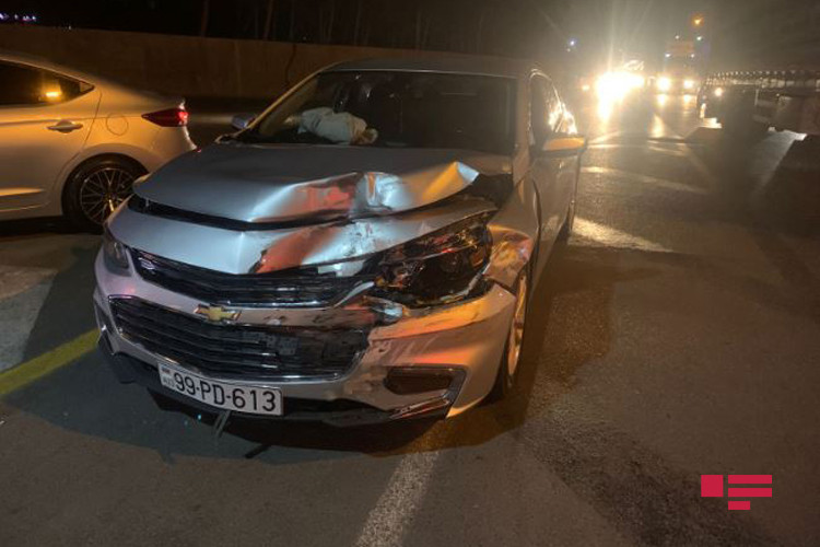 Bakı-Sumqayıt şosesində 3 avtomobil toqquşdu, “Jiquli”nin sürücüsü... -FOTO  -YENİLƏNİB 
