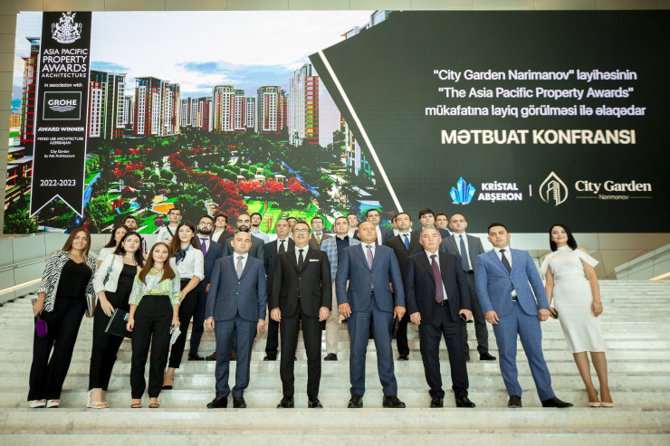 Azərbaycana beynəlxalq səviyyədə uğur gətirən “City Garden Narimanov” yaşayış kompleksi® 