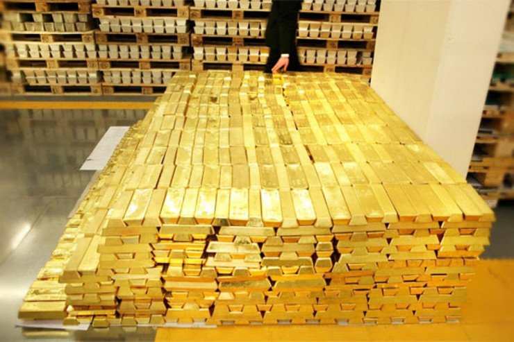 Dünyanın ən çox  qızıl ehtiyatı   olan ölkələri - SİYAHI