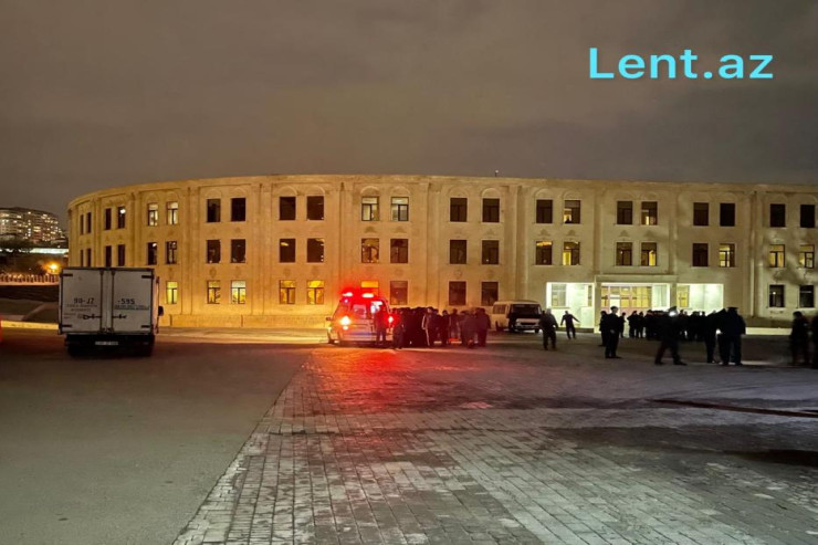 DSX Akademiyasının binasındakı yanğın söndürüldü - VİDEO  - YENİLƏNİB 